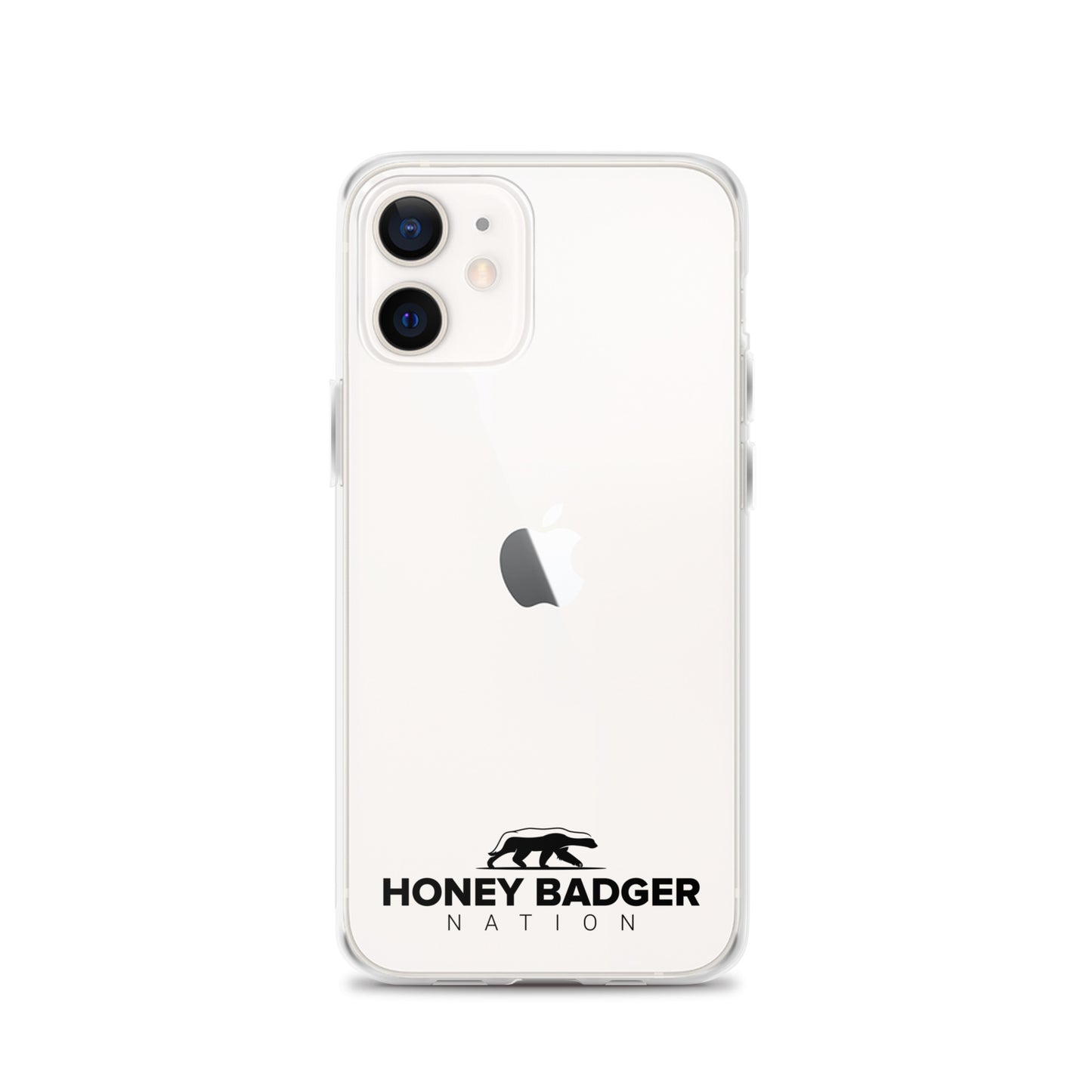 White Honey Badger Nation iPhone Case