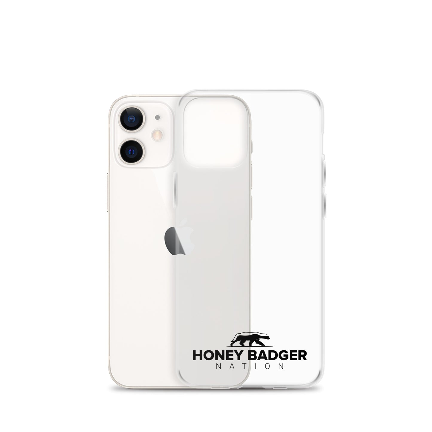 White Honey Badger Nation iPhone Case