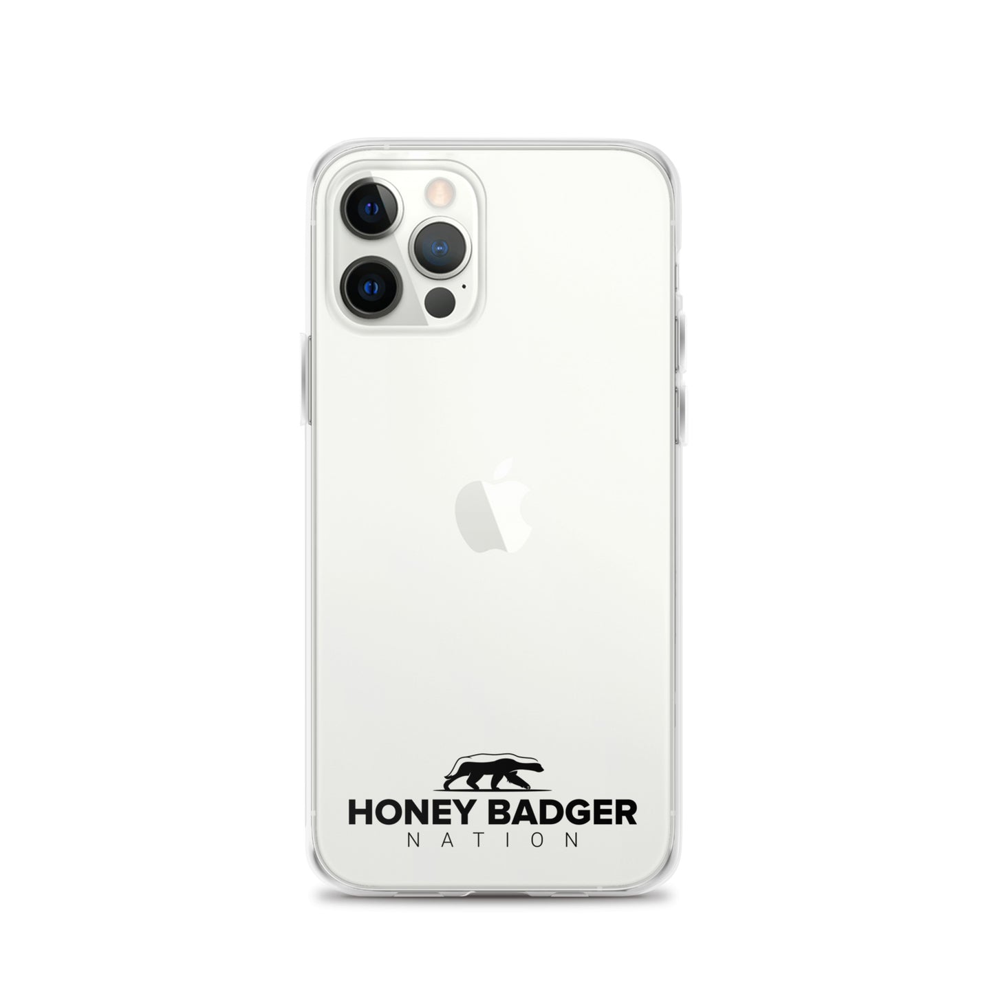 White Honey Badger Nation iPhone Case