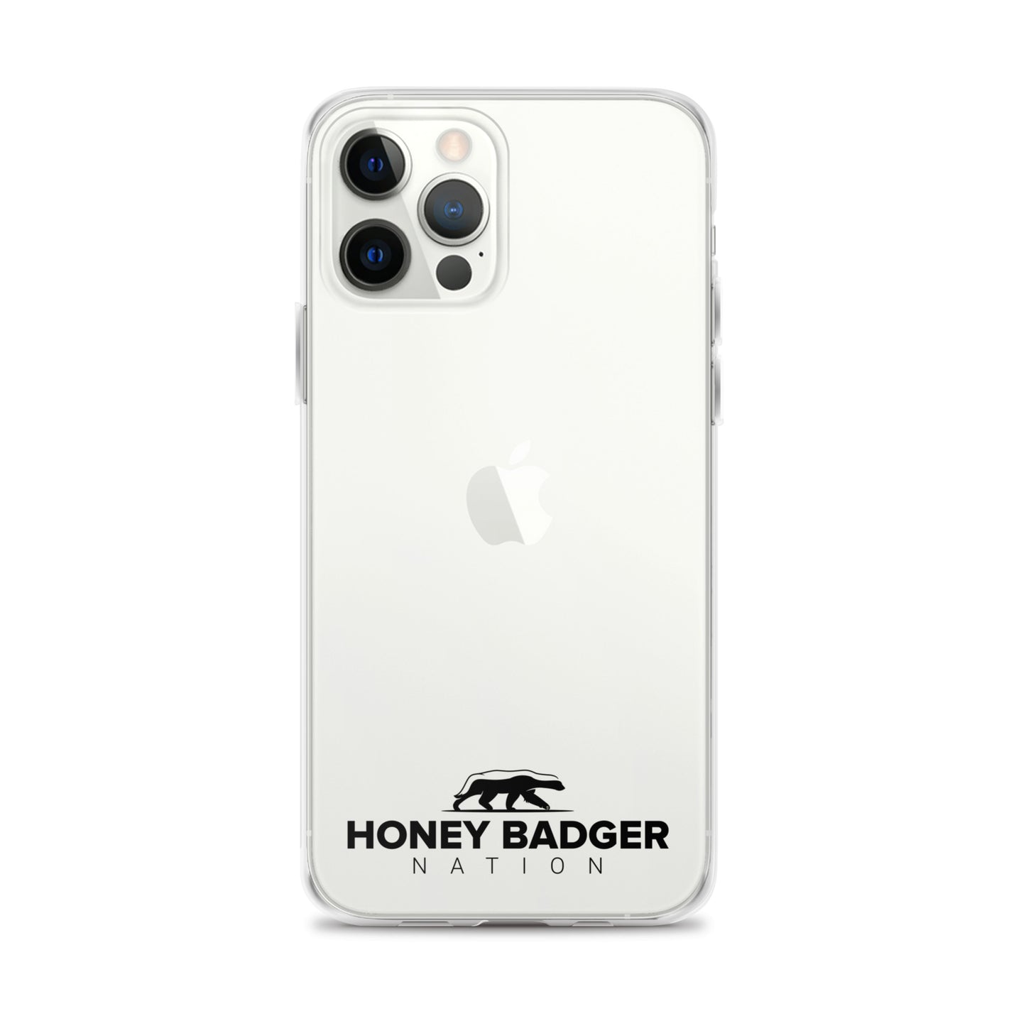 White Honey Badger Nation iPhone Case