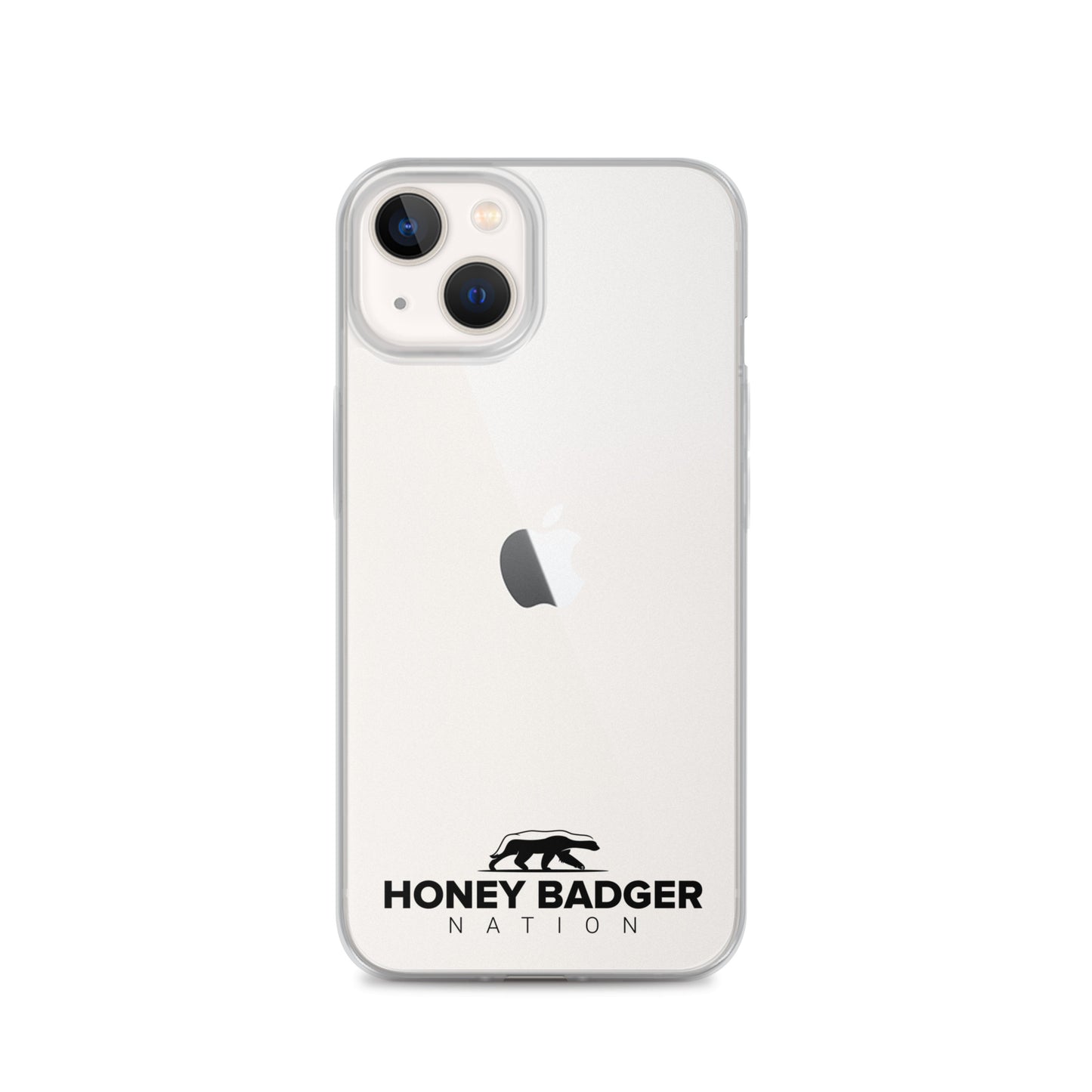 White Honey Badger Nation iPhone Case