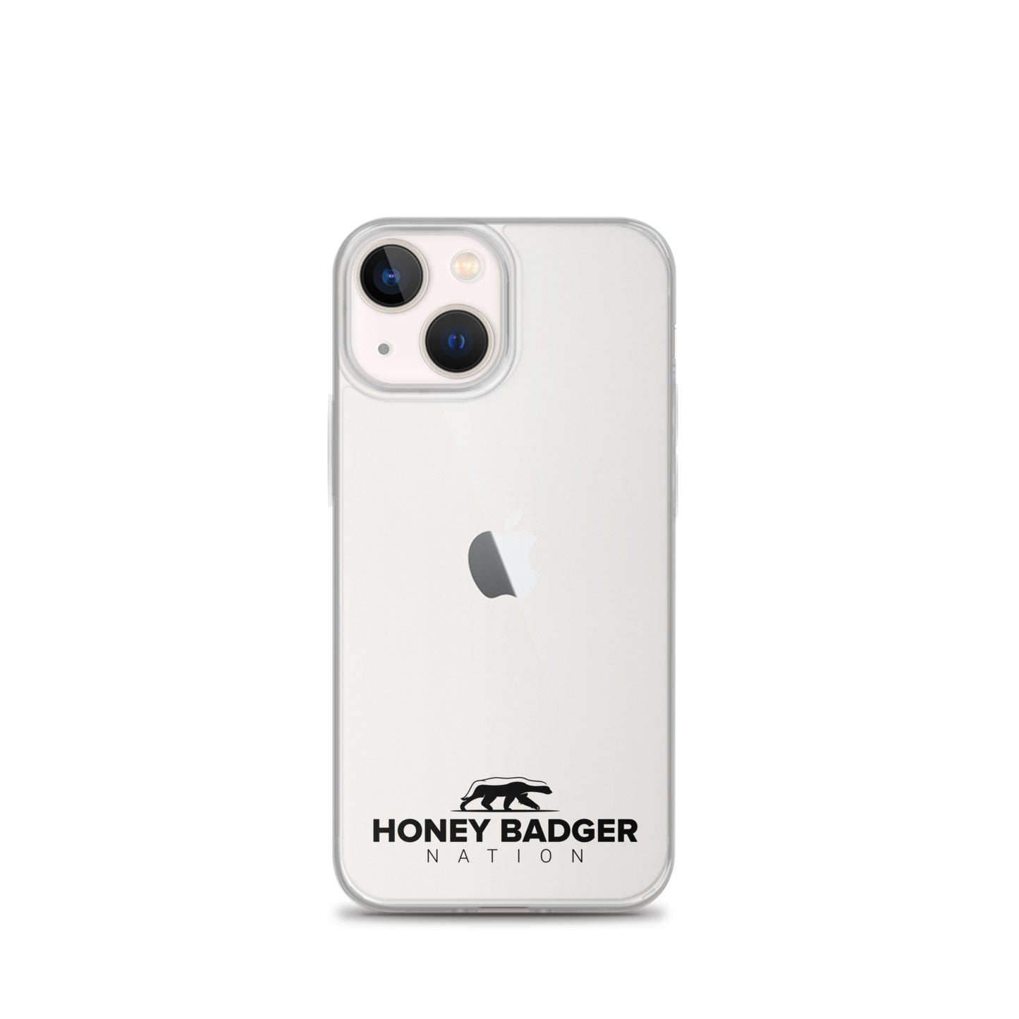 White Honey Badger Nation iPhone Case