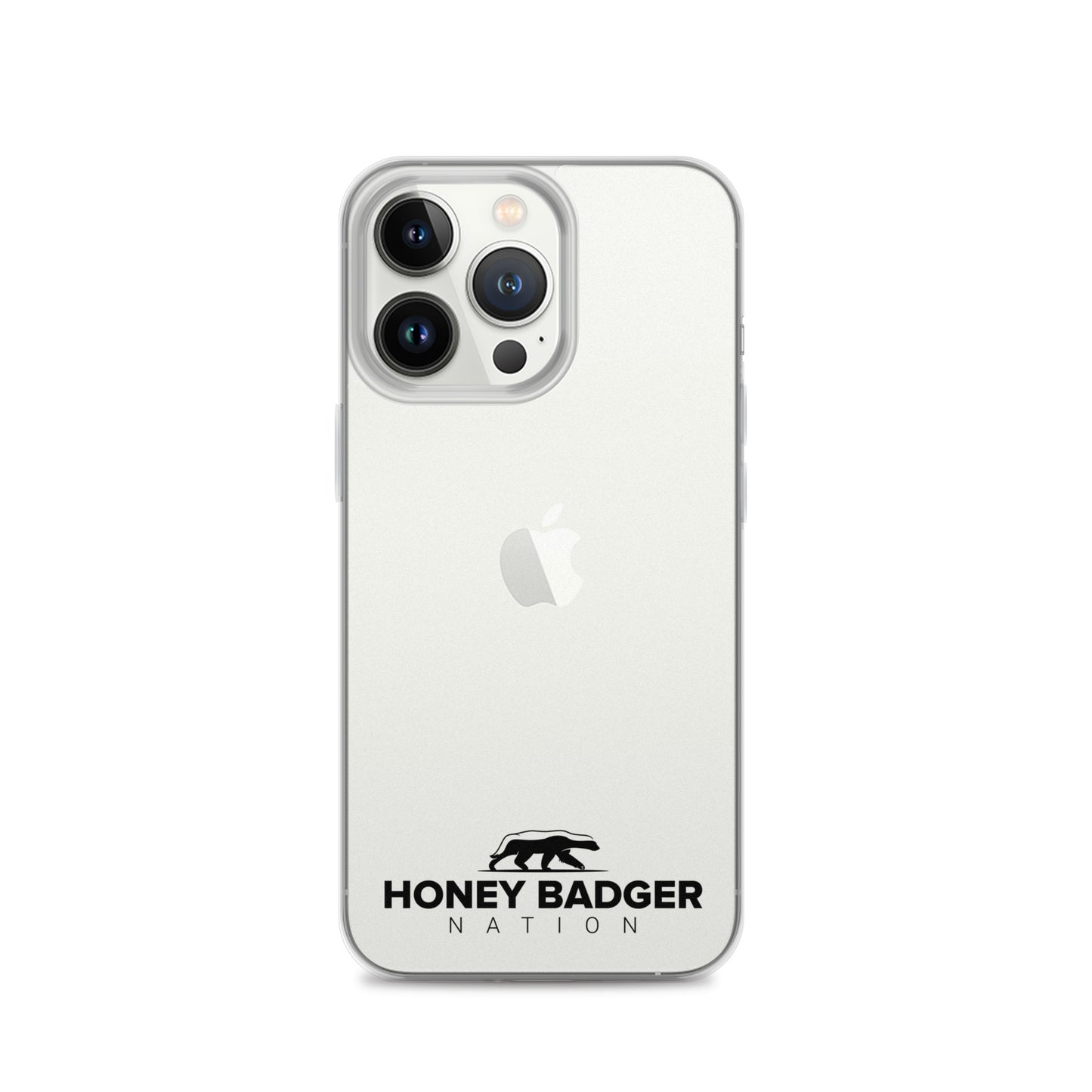 White Honey Badger Nation iPhone Case