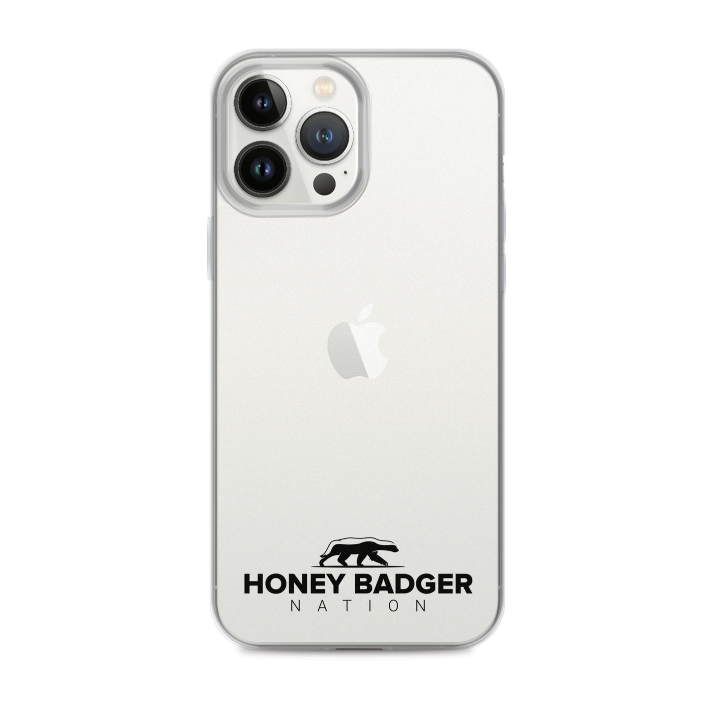 White Honey Badger Nation iPhone Case