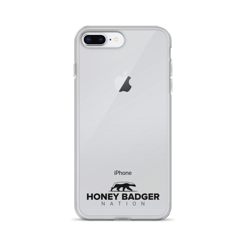 White Honey Badger Nation iPhone Case