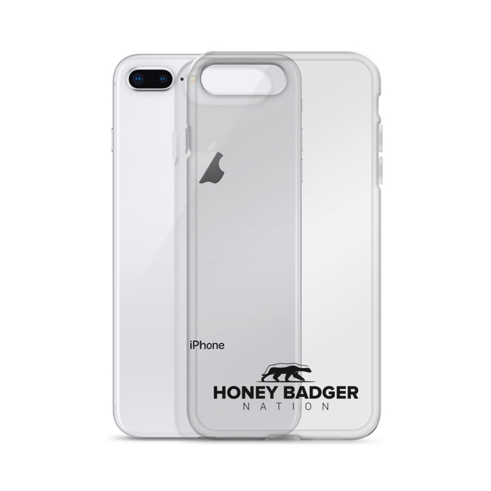 White Honey Badger Nation iPhone Case