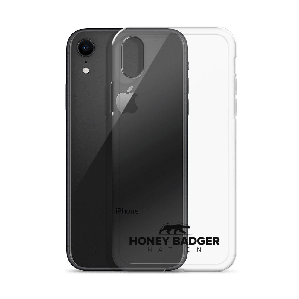 White Honey Badger Nation iPhone Case