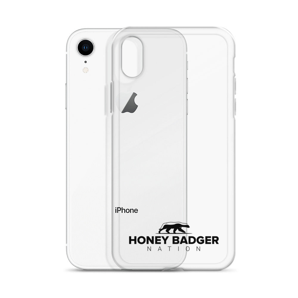 White Honey Badger Nation iPhone Case