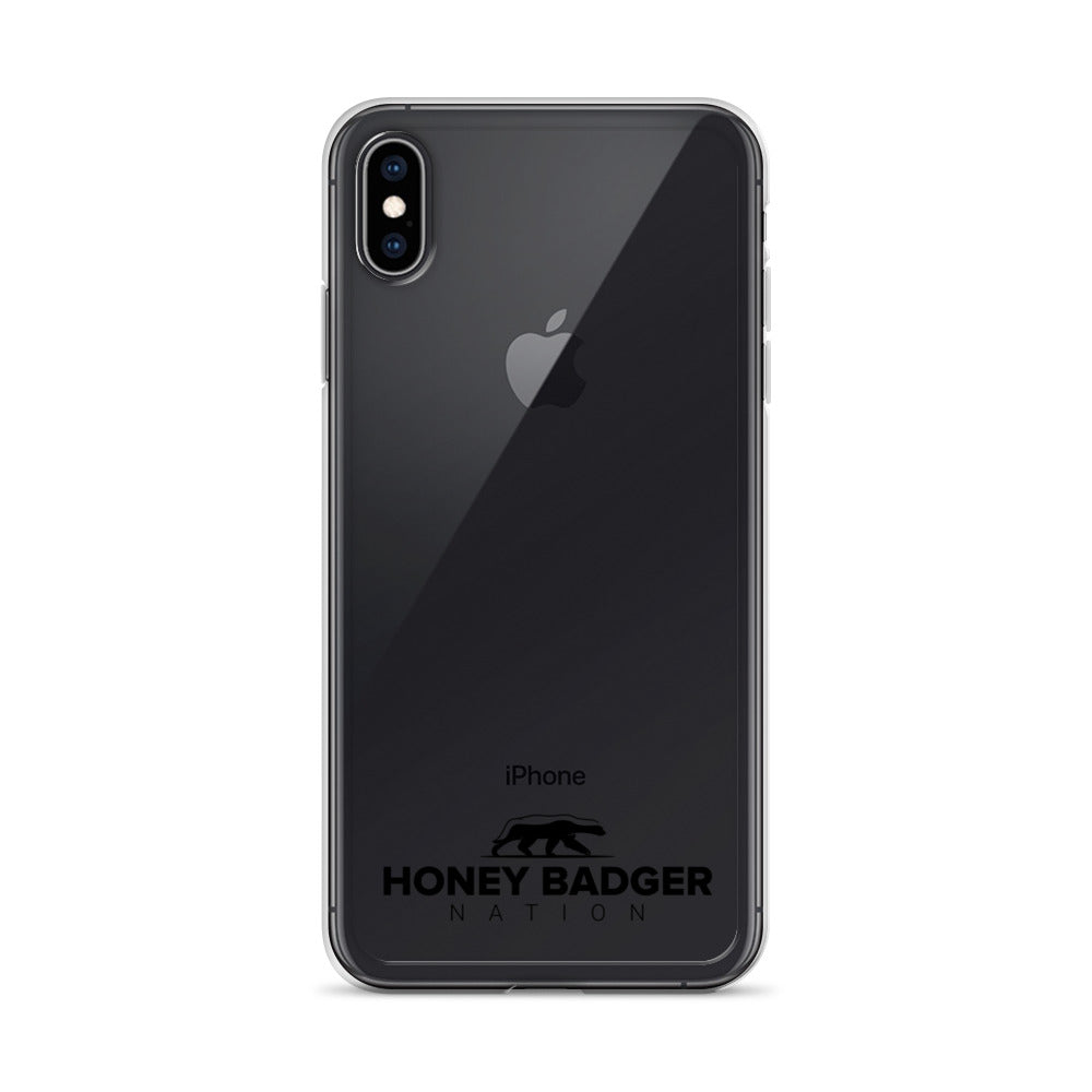 White Honey Badger Nation iPhone Case