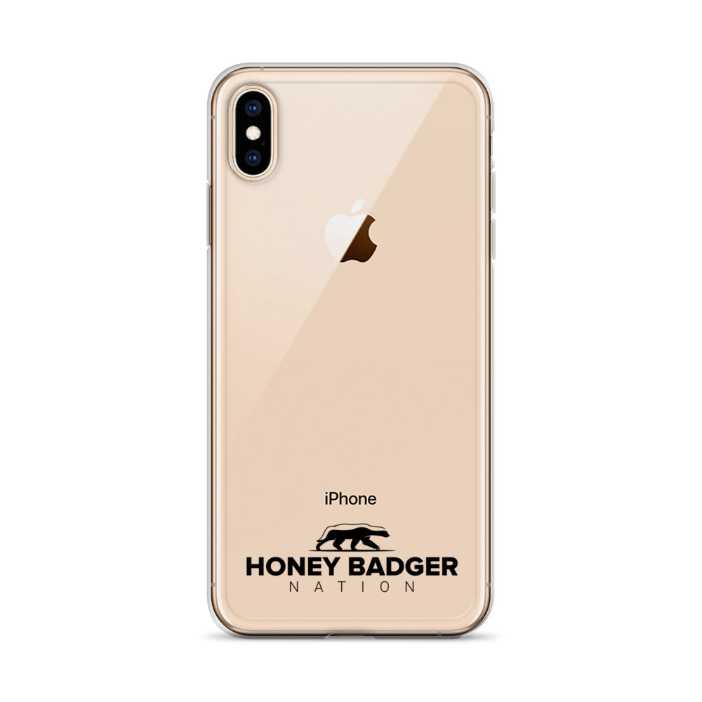 White Honey Badger Nation iPhone Case