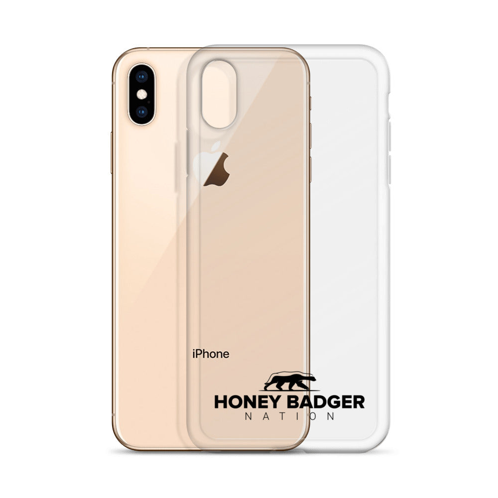 White Honey Badger Nation iPhone Case
