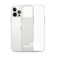 White Honey Badger Nation Logo iPhone Case