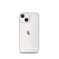White Honey Badger Nation Logo iPhone Case