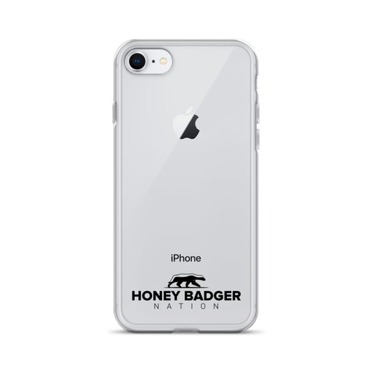 White Honey Badger Nation iPhone Case