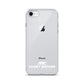 White Honey Badger Nation Logo iPhone Case