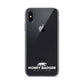 White Honey Badger Nation Logo iPhone Case