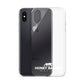 White Honey Badger Nation Logo iPhone Case