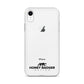 White Honey Badger Nation iPhone Case