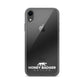 White Honey Badger Nation Logo iPhone Case
