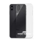 White Honey Badger Nation Logo iPhone Case