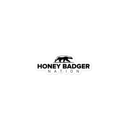 Honey Badger Nation Bubble-free stickers