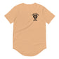 Retro Badger Men's Curved Hem T-Shirt