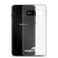 White Honey Badger Nation Logo Samsung Case
