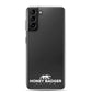 White Honey Badger Nation Logo Samsung Case
