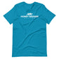White Honey Badger Logo Unisex t-shirt