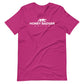 White Honey Badger Logo Unisex t-shirt
