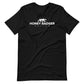 White Honey Badger Logo Unisex t-shirt