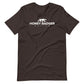 White Honey Badger Logo Unisex t-shirt