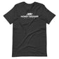 White Honey Badger Logo Unisex t-shirt
