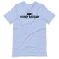 Black Honey Badger Nation Logo Unisex t-shirt