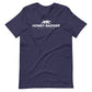 White Honey Badger Logo Unisex t-shirt
