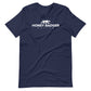 White Honey Badger Logo Unisex t-shirt
