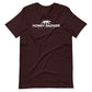 White Honey Badger Logo Unisex t-shirt